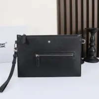 Cheap Mont Blanc AAA Man Pouches #1398276 Replica Wholesale [$82.00 USD] [ITEM#1398276] on Replica Mont Blanc AAA Man Wallets