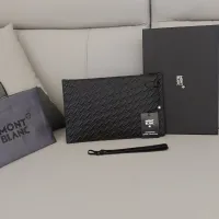 Cheap Mont Blanc AAA Man Pouches #1398278 Replica Wholesale [$96.00 USD] [ITEM#1398278] on Replica Mont Blanc AAA Man Wallets