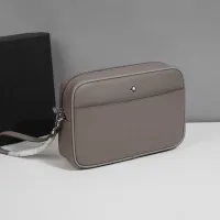 Cheap Mont Blanc AAA Man Pouches #1398279 Replica Wholesale [$96.00 USD] [ITEM#1398279] on Replica Mont Blanc AAA Man Wallets