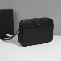 Cheap Mont Blanc AAA Man Pouches #1398280 Replica Wholesale [$96.00 USD] [ITEM#1398280] on Replica Mont Blanc AAA Man Wallets