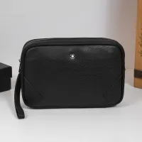 Cheap Mont Blanc AAA Man Pouches #1398281 Replica Wholesale [$96.00 USD] [ITEM#1398281] on Replica Mont Blanc AAA Man Wallets