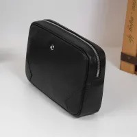 Cheap Mont Blanc AAA Man Pouches #1398281 Replica Wholesale [$96.00 USD] [ITEM#1398281] on Replica Mont Blanc AAA Man Wallets