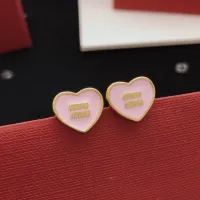 Cheap MIU MIU Earrings For Women #1398282 Replica Wholesale [$25.00 USD] [ITEM#1398282] on Replica MIU MIU Earrings