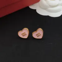 Cheap MIU MIU Earrings For Women #1398282 Replica Wholesale [$25.00 USD] [ITEM#1398282] on Replica MIU MIU Earrings