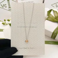 Cheap Van Cleef &amp; Arpels Necklaces For Women #1398299 Replica Wholesale [$27.00 USD] [ITEM#1398299] on Replica Van Cleef &amp; Arpels Necklaces