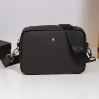 Cheap Mont Blanc AAA Man Messenger Bags #1398302 Replica Wholesale [$108.00 USD] [ITEM#1398302] on Replica Mont Blanc AAA Man Messenger Bags