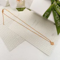 Cheap Van Cleef &amp; Arpels Necklaces For Women #1398304 Replica Wholesale [$27.00 USD] [ITEM#1398304] on Replica Van Cleef &amp; Arpels Necklaces