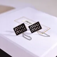 Cheap MIU MIU Earrings For Women #1398317 Replica Wholesale [$25.00 USD] [ITEM#1398317] on Replica MIU MIU Earrings