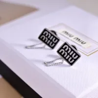Cheap MIU MIU Earrings For Women #1398317 Replica Wholesale [$25.00 USD] [ITEM#1398317] on Replica MIU MIU Earrings