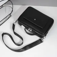 Cheap Mont Blanc AAA Man Messenger Bags #1398328 Replica Wholesale [$162.00 USD] [ITEM#1398328] on Replica Mont Blanc AAA Man Messenger Bags