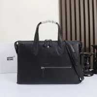 Cheap Mont Blanc AAA Man Handbags #1398349 Replica Wholesale [$140.00 USD] [ITEM#1398349] on Replica Mont Blanc AAA Man Handbags