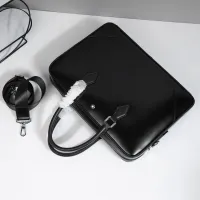 Cheap Mont Blanc AAA Man Handbags #1398357 Replica Wholesale [$162.00 USD] [ITEM#1398357] on Replica Mont Blanc AAA Man Handbags