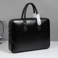 Cheap Mont Blanc AAA Man Handbags #1398357 Replica Wholesale [$162.00 USD] [ITEM#1398357] on Replica Mont Blanc AAA Man Handbags