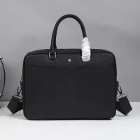 Cheap Mont Blanc AAA Man Handbags #1398362 Replica Wholesale [$162.00 USD] [ITEM#1398362] on Replica Mont Blanc AAA Man Handbags