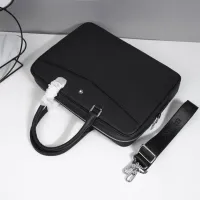 Cheap Mont Blanc AAA Man Handbags #1398362 Replica Wholesale [$162.00 USD] [ITEM#1398362] on Replica Mont Blanc AAA Man Handbags