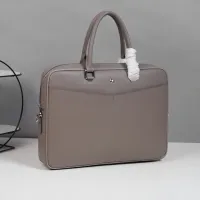 Cheap Mont Blanc AAA Man Handbags #1398363 Replica Wholesale [$162.00 USD] [ITEM#1398363] on Replica Mont Blanc AAA Man Handbags