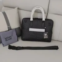 Cheap Mont Blanc AAA Man Handbags #1398368 Replica Wholesale [$162.00 USD] [ITEM#1398368] on Replica Mont Blanc AAA Man Handbags