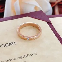 Cheap Cartier Rings In Rose Gold #1398482 Replica Wholesale [$25.00 USD] [ITEM#1398482] on Replica Cartier Rings