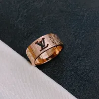 Cheap Louis Vuitton LV Rings In Rose Gold For Unisex #1398517 Replica Wholesale [$27.00 USD] [ITEM#1398517] on Replica Louis Vuitton LV Rings