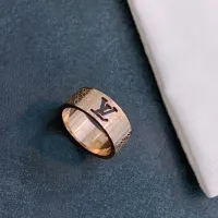 Cheap Louis Vuitton LV Rings In Rose Gold For Unisex #1398517 Replica Wholesale [$27.00 USD] [ITEM#1398517] on Replica Louis Vuitton LV Rings