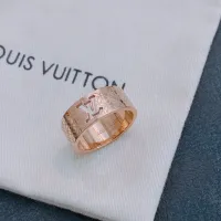 Cheap Louis Vuitton LV Rings In Rose Gold For Unisex #1398517 Replica Wholesale [$27.00 USD] [ITEM#1398517] on Replica Louis Vuitton LV Rings