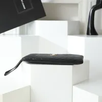 Cheap Yves Saint Laurent AAA Quality Pouches #1398531 Replica Wholesale [$68.00 USD] [ITEM#1398531] on Replica Yves Saint Laurent AAA Wallets