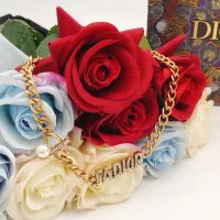Cheap Christian Dior Necklaces #1398548 Replica Wholesale [$29.00 USD] [ITEM#1398548] on Replica Christian Dior Necklaces