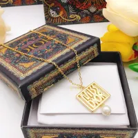 Cheap Christian Dior Necklaces For Women #1398553 Replica Wholesale [$27.00 USD] [ITEM#1398553] on Replica Christian Dior Necklaces