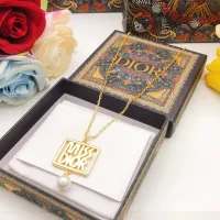 Cheap Christian Dior Necklaces For Women #1398553 Replica Wholesale [$27.00 USD] [ITEM#1398553] on Replica Christian Dior Necklaces