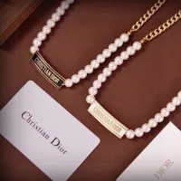 Cheap Christian Dior Necklaces For Women #1398556 Replica Wholesale [$29.00 USD] [ITEM#1398556] on Replica Christian Dior Necklaces