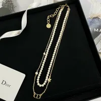 Cheap Christian Dior Necklaces For Women #1398559 Replica Wholesale [$40.00 USD] [ITEM#1398559] on Replica Christian Dior Necklaces