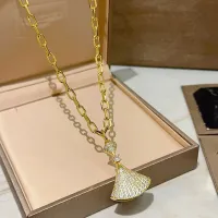 Cheap Bvlgari Necklaces #1398575 Replica Wholesale [$45.00 USD] [ITEM#1398575] on Replica Bvlgari Necklaces