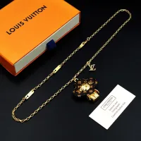 Cheap Louis Vuitton Necklaces #1398581 Replica Wholesale [$34.00 USD] [ITEM#1398581] on Replica Louis Vuitton Necklaces