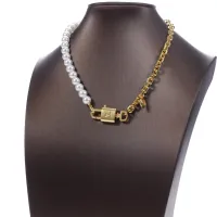 Cheap Louis Vuitton Necklaces #1398585 Replica Wholesale [$56.00 USD] [ITEM#1398585] on Replica Louis Vuitton Necklaces
