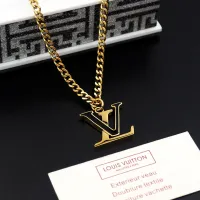 Cheap Louis Vuitton Necklaces #1398600 Replica Wholesale [$25.00 USD] [ITEM#1398600] on Replica Louis Vuitton Necklaces