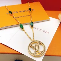 Cheap Louis Vuitton Necklaces For Women #1398606 Replica Wholesale [$39.00 USD] [ITEM#1398606] on Replica Louis Vuitton Necklaces