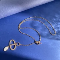 Cheap Hermes Necklaces #1398675 Replica Wholesale [$29.00 USD] [ITEM#1398675] on Replica Hermes Necklaces