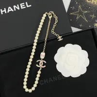 Cheap Chanel Necklaces For Women #1398702 Replica Wholesale [$38.00 USD] [ITEM#1398702] on Replica Chanel Necklaces