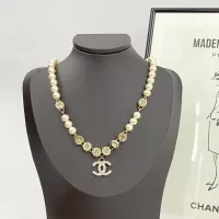 Cheap Chanel Necklaces For Women #1398707 Replica Wholesale [$42.00 USD] [ITEM#1398707] on Replica Chanel Necklaces