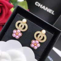 Cheap Chanel Earrings For Women #1398741 Replica Wholesale [$25.00 USD] [ITEM#1398741] on Replica Chanel Earrings