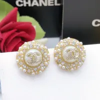 Cheap Chanel Earrings For Women #1398802 Replica Wholesale [$27.00 USD] [ITEM#1398802] on Replica Chanel Earrings