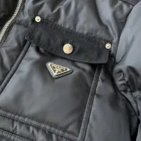 Cheap Prada Down Feather Coat Long Sleeved For Men #1398837 Replica Wholesale [$172.00 USD] [ITEM#1398837] on Replica Prada Down Feather Coat