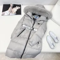 Cheap Prada Down Feather Coat Long Sleeved For Women #1398838 Replica Wholesale [$247.93 USD] [ITEM#1398838] on Replica Prada Down Feather Coat