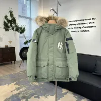 Cheap New York Yankees Down Feather Coat Long Sleeved For Unisex #1398844 Replica Wholesale [$160.00 USD] [ITEM#1398844] on Replica New York Yankees Down Feather Coat