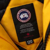 Cheap Canada Goose Down Feather Coat Long Sleeved For Kids #1398855 Replica Wholesale [$132.00 USD] [ITEM#1398855] on Replica Canada Goose Down Feather Coat