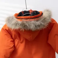 Cheap Canada Goose Down Feather Coat Long Sleeved For Kids #1398856 Replica Wholesale [$132.00 USD] [ITEM#1398856] on Replica Canada Goose Down Feather Coat