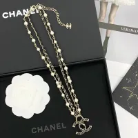 Cheap Chanel Necklaces For Women #1398901 Replica Wholesale [$42.00 USD] [ITEM#1398901] on Replica Chanel Necklaces