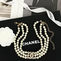 Cheap Chanel Necklaces For Women #1398906 Replica Wholesale [$48.00 USD] [ITEM#1398906] on Replica Chanel Necklaces