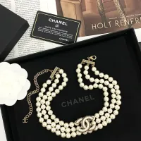 Cheap Chanel Necklaces For Women #1398906 Replica Wholesale [$48.00 USD] [ITEM#1398906] on Replica Chanel Necklaces