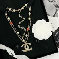 Cheap Chanel Necklaces For Women #1398909 Replica Wholesale [$42.00 USD] [ITEM#1398909] on Replica Chanel Necklaces